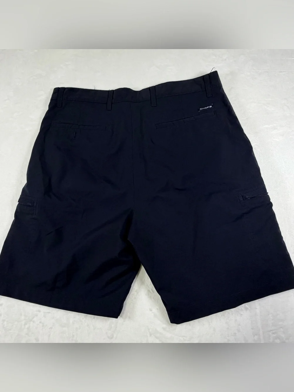 Men's Navy Chaps Gold shorts